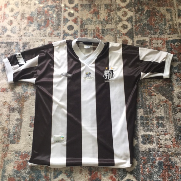 Umbro Other - Original Santos (Brazilian)soccer team Jersey number 4 Maurinho 2002 dream team